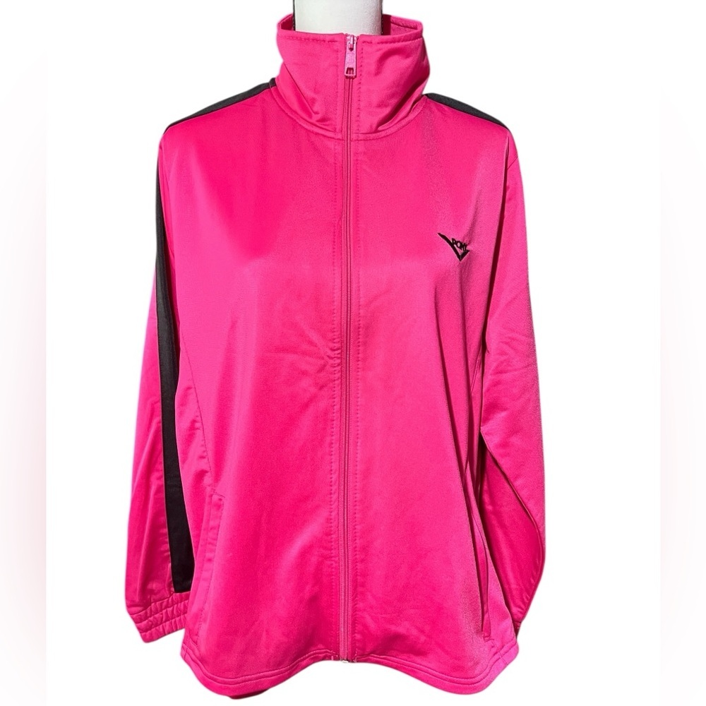 Pony Hot Pink Track Jacket, size 1X